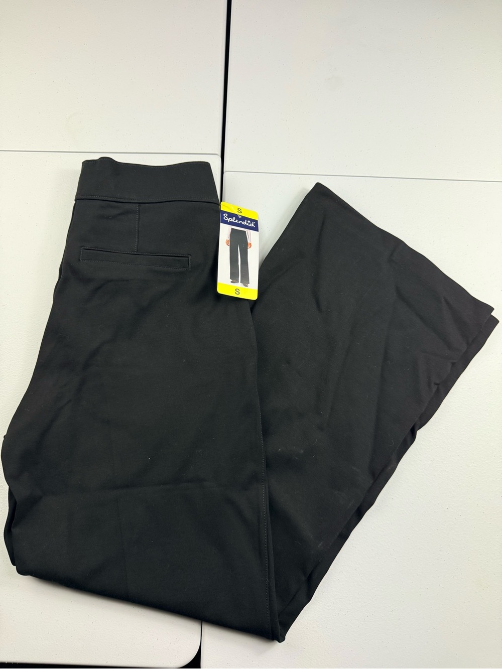 Splendid Black women’s Stretch Pants wide leg NEW